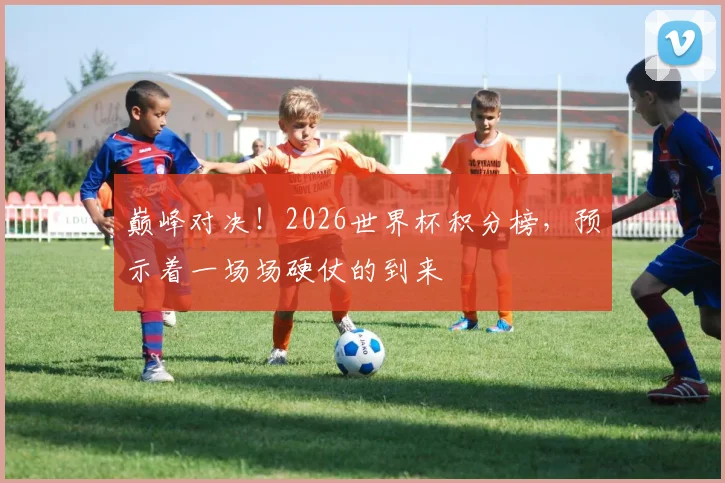 巅峰对决！2026世界杯积分榜，预示着一场场硬仗的到来